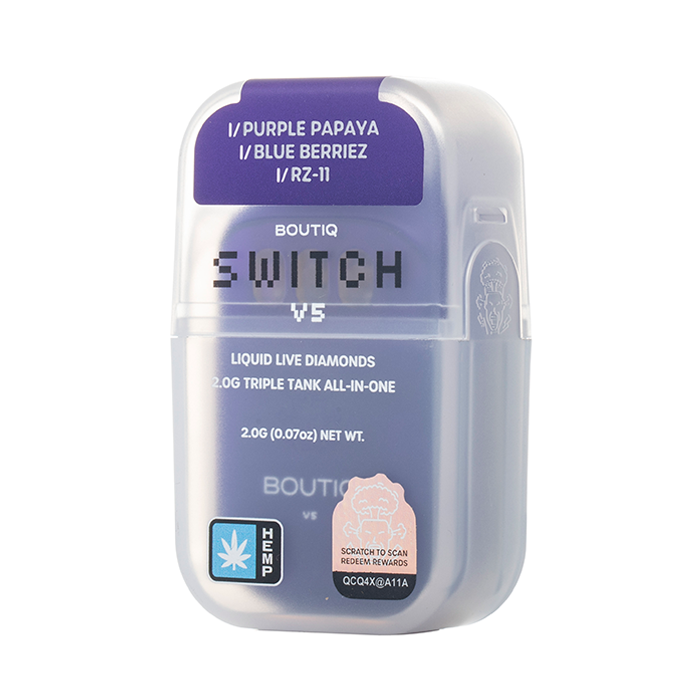 Boutiq SWITCH V5 THCA Disposable 2G