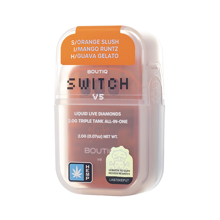 Boutiq SWITCH V5 THCA Disposable 2G