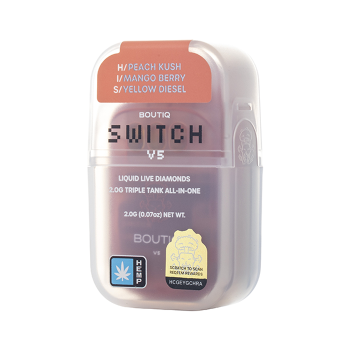 Boutiq SWITCH V5 THCA Disposable 2G