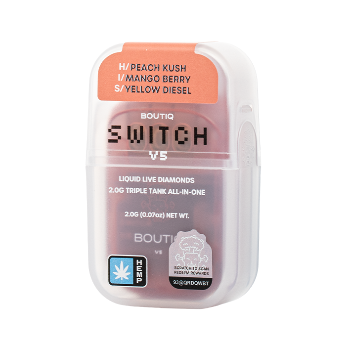 Boutiq SWITCH V5 THCA Disposable 2G